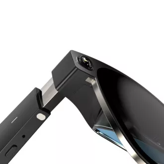 XREAL Virtual Reality Air 2 Ultra, AR-Brille, schwarz