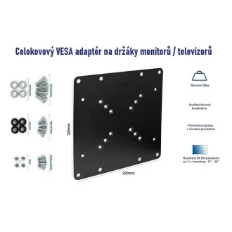 VESA-Adapter Faserhalterungen VESA200