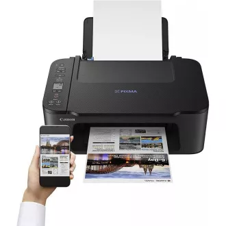 Canon PIXMA Printer TS3450 schwarz - Farbe, MF (Drucken, Kopieren, Scannen, Cloud), USB, Wi-Fi Canon PIXMA Printer TS3450 schwarz - Farbe, MF (Drucken, Kopieren, Scannen, Cloud), USB, Wi-Fi