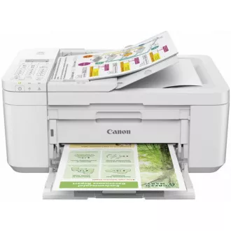 Canon PIXMA Printer TR4651 Weiß-Farbe, MF (Drucken, Kopieren, Scannen, Cloud), ADF, USB, Wi-Fi, Bluetooth - Gebraucht
