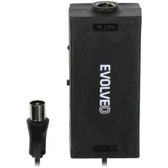 EVOLVEO Amp 1, FM/DAB /DVB-T2 Antennenverstärker, LTE, 4G, 5G Filter