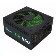 EVOLVEO FX 550, 550W ATX-Netzteil, 14cm, leise, 80  Weiß, 3 Jahre Garantie, schwarz