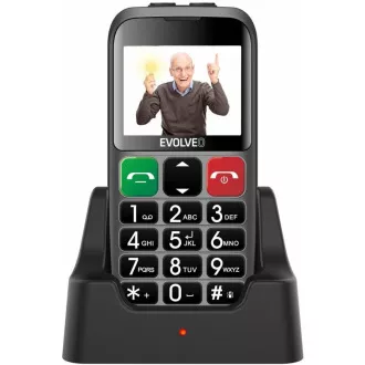 EVOLVEO EasyPhone EB, Seniorenhandy mit Ladestation, silber EVOLVEO EasyPhone EB, Seniorenhandy mit Ladestation, silber