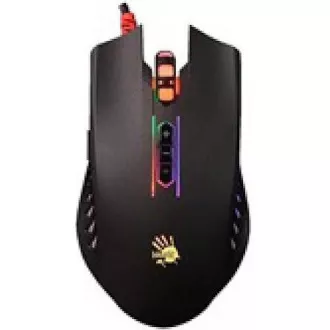 A4tech Gaming-Maus BLOODY Q81, 3200DPI, USB, RGB, schwarz