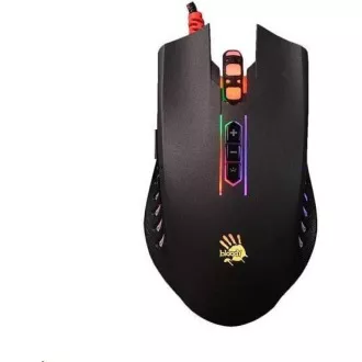 A4tech Gaming-Maus BLOODY Q81, 3200DPI, USB, RGB, schwarz