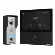 EVOLVEO DoorPhone AHD7, Home WiFi Videophone Set mit Tor oder Türsteuerung schwarzer Monitor