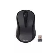 A4tech Maus G3-280N, V-Track, Kabellose optische Maus, 1200 DPI, 2,4 GHz, Grau