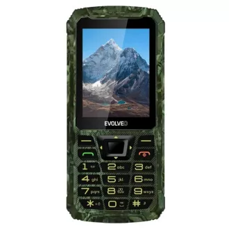 EVOLVEO StrongPhone Z6, wasserdichtes, robustes Dual-SIM-Handy, Jagdtarnung