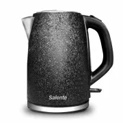 Salente IceQueen, elektrischer Wasserkocher 1, 7 l, Edelstahl, schwarz