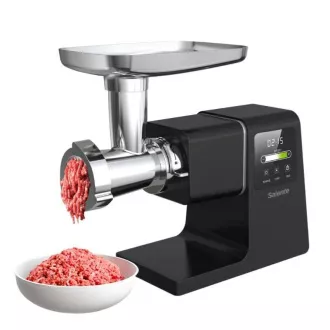 Salente MeatPlus Fleischwolf mit Touchscreen, schwarz