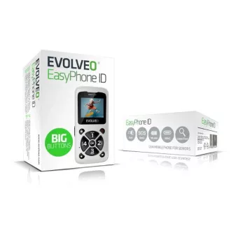 EVOLVEO Mobiltelefon für Senioren EasyPhone ID, weiß EVOLVEO Mobiltelefon für Senioren EasyPhone ID, weiß