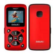 EVOLVEO Mobiltelefon für Senioren EasyPhone ID, rot