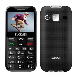 EVOLVEO EasyPhone XR, Mobiltelefon für Senioren mit Ladestation, schwarz EVOLVEO EasyPhone XR, Mobiltelefon für Senioren mit Ladestation, schwarz