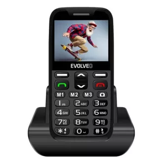 EVOLVEO EasyPhone XR, Mobiltelefon für Senioren mit Ladestation, schwarz EVOLVEO EasyPhone XR, Mobiltelefon für Senioren mit Ladestation, schwarz