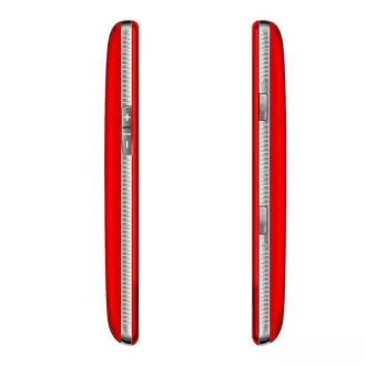 EVOLVEO EasyPhone XR, Mobiltelefon für Senioren mit Ladestation, rot