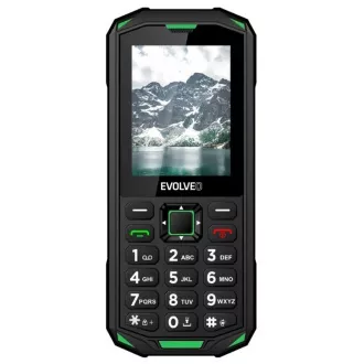 EVOLVEO StrongPhone X5, wasserdichtes, robustes Dual-SIM-Handy, schwarz-grün EVOLVEO StrongPhone X5, wasserdichtes, robustes Dual-SIM-Handy, schwarz-grün