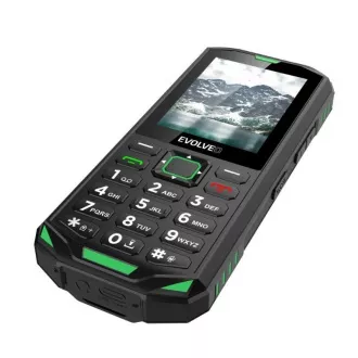 EVOLVEO StrongPhone X5, wasserdichtes, robustes Dual-SIM-Handy, schwarz-grün EVOLVEO StrongPhone X5, wasserdichtes, robustes Dual-SIM-Handy, schwarz-grün
