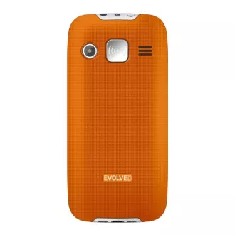 EVOLVEO EasyPhone XR, Mobiltelefon für Senioren mit Ladestation, orange