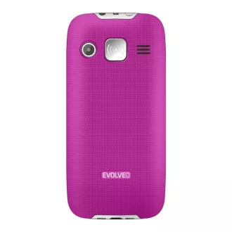 EVOLVEO EasyPhone XR, Mobiltelefon für Senioren mit Ladestation, rosa