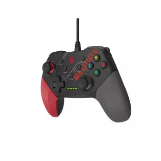 A4tech Bloody GP30, Gamepad, USB, schwarz und rot