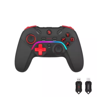 A4tech Bloody GPW70, Gamepad, RGB, Dualmodus 2, 4G USB, schwarz