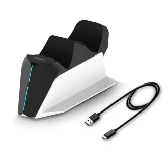 EVOLVEO DockCharge, Ladestation und Ständer für zwei PS5-Controller