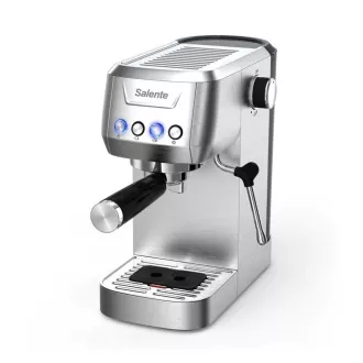 Salente Coffio, Hebel-Kaffeemaschine, Edelstahl Salente Coffio, Hebel-Kaffeemaschine, Edelstahl