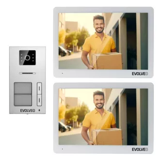 EVOLVEO DoorPhone 20-2W - 2-Draht-Video-Telefon mit App für zwei Haushalte und 32 GB Speicher EVOLVEO DoorPhone 20-2W - 2-Draht-Video-Telefon mit App für zwei Haushalte und 32 GB Speicher