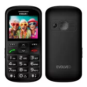 EVOLVEO EasyPhone XS, Mobiltelefon für Senioren, schwarz
