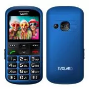 EVOLVEO EasyPhone XS, Mobiltelefon für Senioren, blau