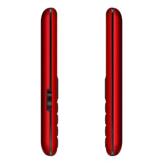 EVOLVEO EasyPhone XS, Mobiltelefon für Senioren, rot