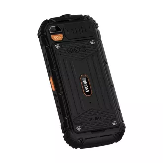 EVOLVEO StrongPhone Q1, wasserdichtes, robustes Dual SIM Telefon, schwarz und orange EVOLVEO StrongPhone Q1, wasserdichtes, robustes Dual SIM Telefon, schwarz und orange