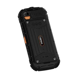 EVOLVEO StrongPhone Q1, wasserdichtes, robustes Dual SIM Telefon, schwarz und orange - Unverpackt EVOLVEO StrongPhone Q1, wasserdichtes, robustes Dual SIM Telefon, schwarz und orange - Unverpackt