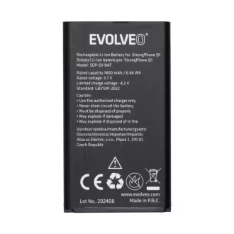 EVOLVEO original 1800 mAh Akku für StrongPhone Q1