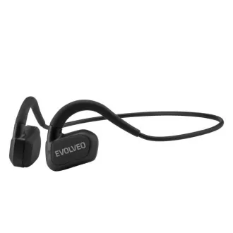 EVOLVEO BonePro MP3 32GB drahtloser Kopfhörer, Wangenknochen, schwarz EVOLVEO BonePro MP3 32GB drahtloser Kopfhörer, Wangenknochen, schwarz