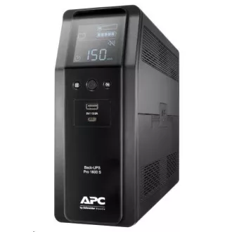 APC Back-UPS Pro BR 1600VA, Sinuswelle, 8 Ausgänge, AVR, LCD-Schnittstelle (960W) APC Back-UPS Pro BR 1600VA, Sinuswelle, 8 Ausgänge, AVR, LCD-Schnittstelle (960W)