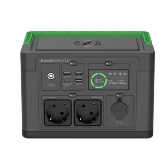 APC Schneider OffGrid Portable Power Station 330, 332Wh Li-ion, 2 Schuko, Sinewave