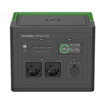 APC Schneider OffGrid Portable Power Station 500, 517Wh Li-ion, 2 Schuko, Sinewave - Unverpackt