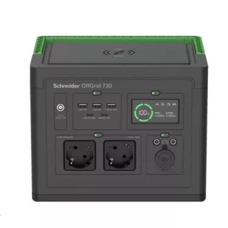 APC Schneider OffGrid Portable Power Station 730, 738Wh Li-ion, 2 Schuko, Sinewave