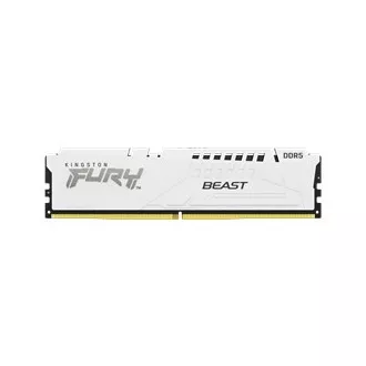 KINGSTON DDR5 DIMM 16GB 6000MT/s CL40 FURY Beast Weiß XMP