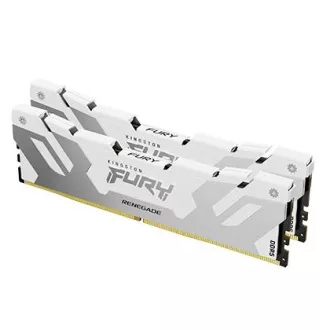 KINGSTON DDR5 32GB DIMM (2er-Kit) 6400MT/s CL32 FURY Renegade Weiß XMP KINGSTON DDR5 32GB DIMM (2er-Kit) 6400MT/s CL32 FURY Renegade Weiß XMP
