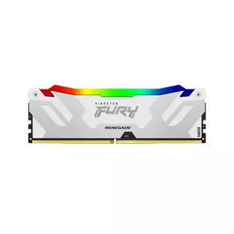 KINGSTON DDR5 DIMM 16GB 6000MT/s CL32 FURY Renegade Weiß RGB XMP KINGSTON DDR5 DIMM 16GB 6000MT/s CL32 FURY Renegade Weiß RGB XMP