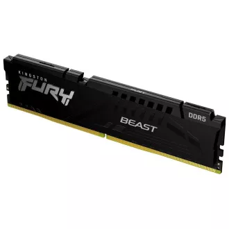 KINGSTON DIMM DDR5 32GB 6000MT/s CL30 ECC FURY Beast EXPO Schwarz KINGSTON DIMM DDR5 32GB 6000MT/s CL30 ECC FURY Beast EXPO Schwarz