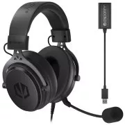Endorfy Headset VIRO Plus USB / kabelgebunden / mit abnehmbarem Mikrofon / USB / schwarz