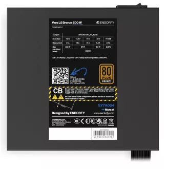 ENDORFY Netzgerät Vero L5 Bronze 500W, 120mm, 80 Plus Bronze