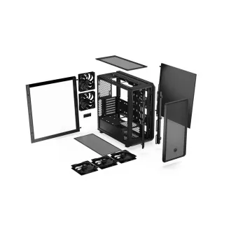 ENDORFY Gehäuse Arx 700 ARGB, Transparentes Seitenteil, ATX, 4x140mm ARGB Lüfter, schwarz ENDORFY Gehäuse Arx 700 ARGB, Transparentes Seitenteil, ATX, 4x140mm ARGB Lüfter, schwarz