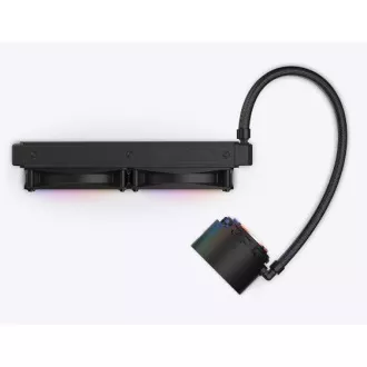 NZXT Wasserkühlung Kraken 280 ELITE RGB / 2x140mm RGB-Lüfter / LCD-Display / 6 Jahre / LGA1851 / AM5