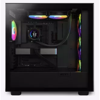 NZXT Wasserkühlung Kraken 280 ELITE RGB / 2x140mm RGB-Lüfter / LCD-Display / 6 Jahre / LGA1851 / AM5