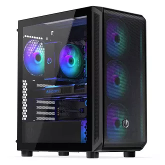 ENDORFY Gehäuse Arx 500 ARGB, Transparentes Seitenteil, ATX, 4x140mm ARGB Lüfter, schwarz ENDORFY Gehäuse Arx 500 ARGB, Transparentes Seitenteil, ATX, 4x140mm ARGB Lüfter, schwarz