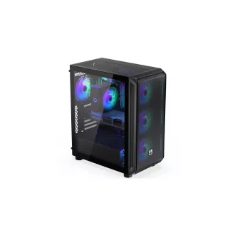 ENDORFY Gehäuse Arx 500 ARGB, Transparentes Seitenteil, ATX, 4x140mm ARGB Lüfter, schwarz ENDORFY Gehäuse Arx 500 ARGB, Transparentes Seitenteil, ATX, 4x140mm ARGB Lüfter, schwarz